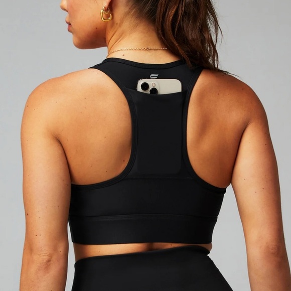 Fabletics On The Go Medium Impact Sports Bra - Picture 2 of 3